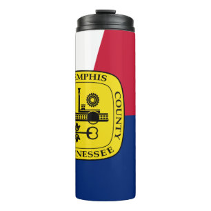 Termo Bandera de Memphis, Tumbler termal de Tennessee