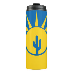 Termo Bandera de Mesa, Tumbler térmico de Arizona