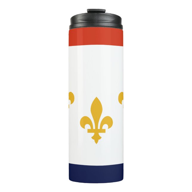 Termo Bandera de Nueva Orleans, Tumbler Termal de Luisia (Anverso)