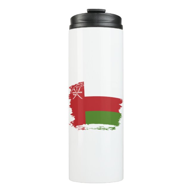 Termo bandera de Omán (Anverso)
