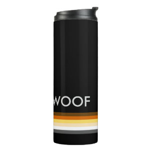 Termo Bandera de orgullo de osos gays masculinos WOOF