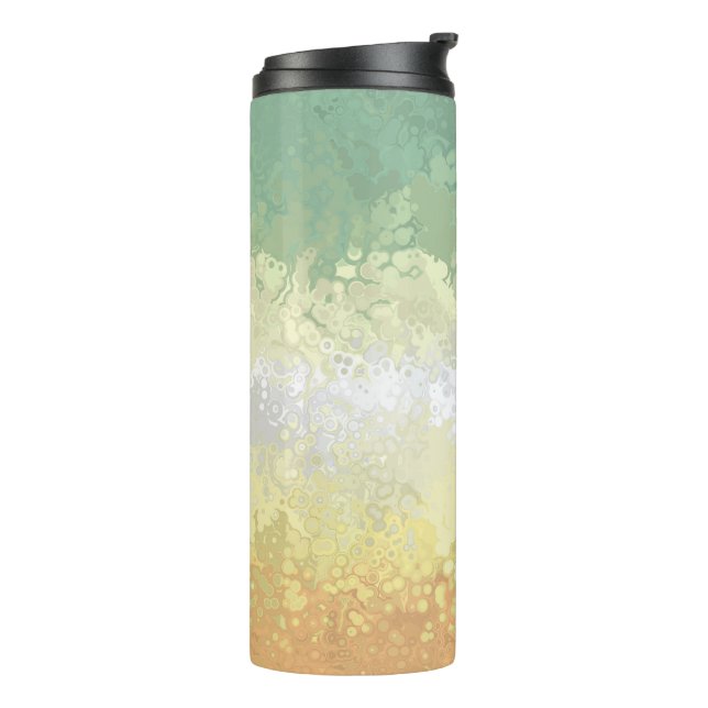 Termo Bandera de orgullo Genderflor abstracta boho groov (Rotado hacia la izquierda)