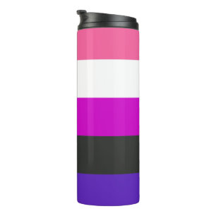 Termo Bandera de orgullo genderfluid
