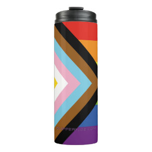 Termo Bandera de orgullo intersexual de SlipperyJoe's fo