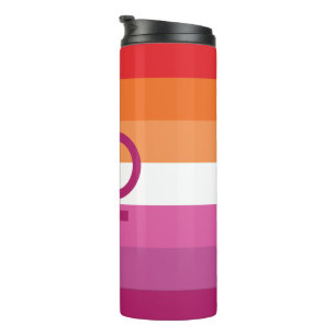 Termo Bandera de orgullo lésbico WLW