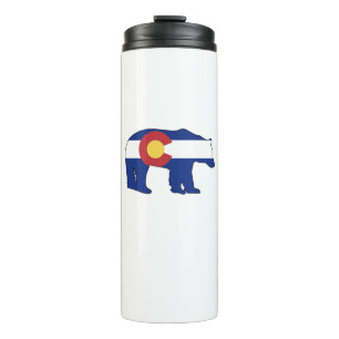 Termo Bandera de oso de Colorado