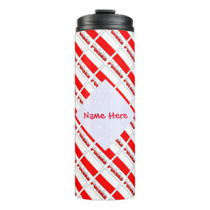 Termo Bandera de Polska Personalizada