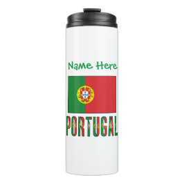 Termo Bandera de Portugal Personalizada