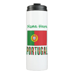 Termo Bandera de Portugal Personalizada
