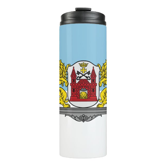 Termo Bandera de Riga, Tumbler termal de Letonia (Anverso)