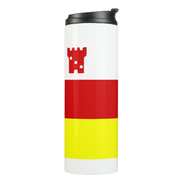 Termo Bandera de Santa Bárbara, Tumbler Termal de Califo (Rotado hacia la izquierda)