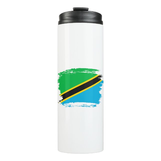 Termo Bandera de Tanzania (Anverso)