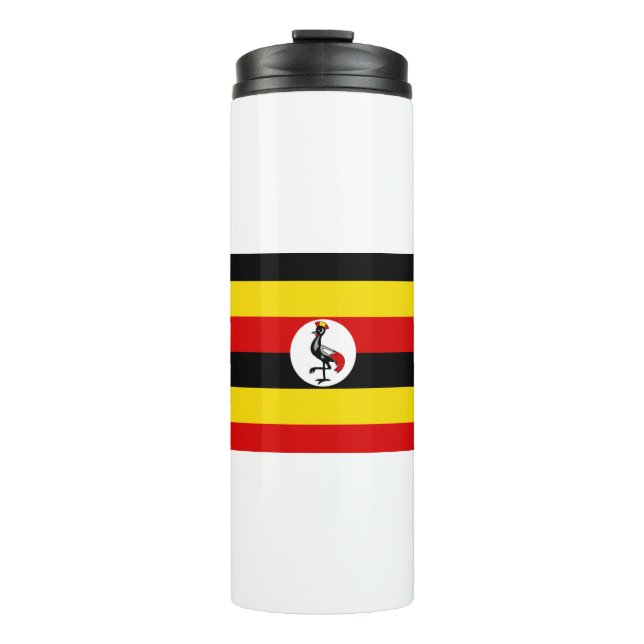 Termo Bandera de Uganda (Anverso)