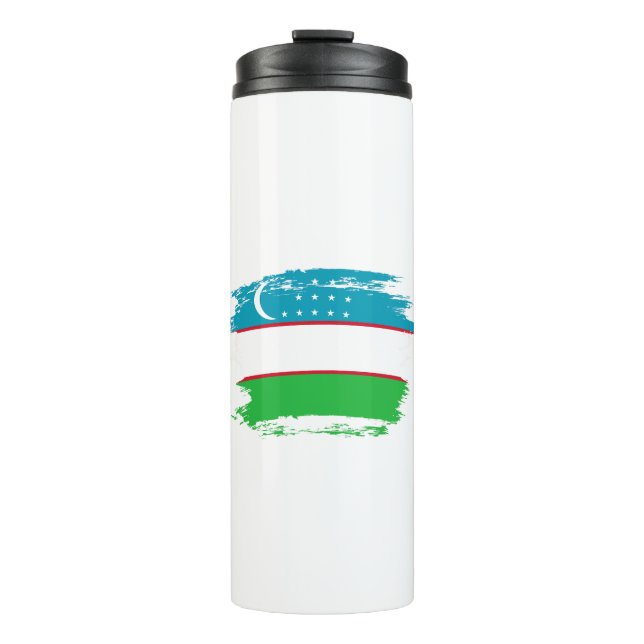 Termo Bandera de Uzbekistán (Anverso)