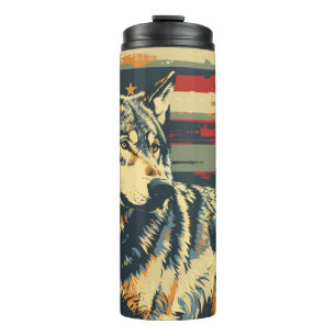 Termo Bandera del lobo