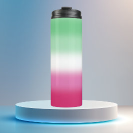 Termo Bandera del Orgullo Abrosexual de Gradiente