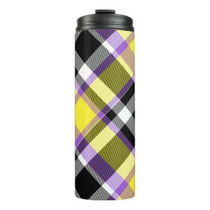 Termo Bandera del Orgullo de Oro Ecléctico Quirky