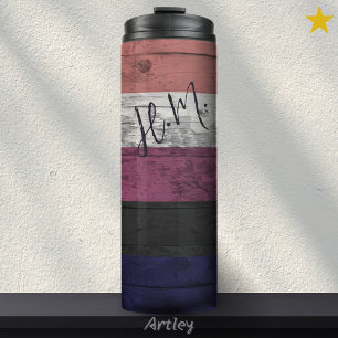 Termo Bandera del Orgullo del Fluido de Género Iniciales