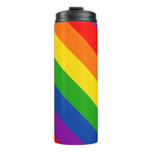 Termo Bandera del orgullo LGBTQ+, colores del orgullo ga