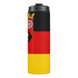 Termo Bandera del Tumbler Termal Renano-Palatinado
