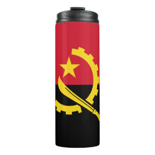 Termo Bandera patriótica angoleña