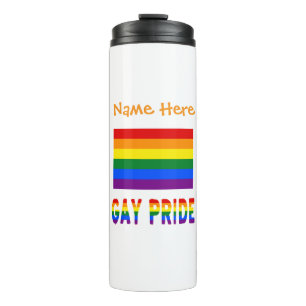 Termo Bandera personalizada del Orgullo Gay