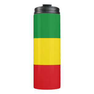 Termo Bandera Rastafari Rasta Etíope