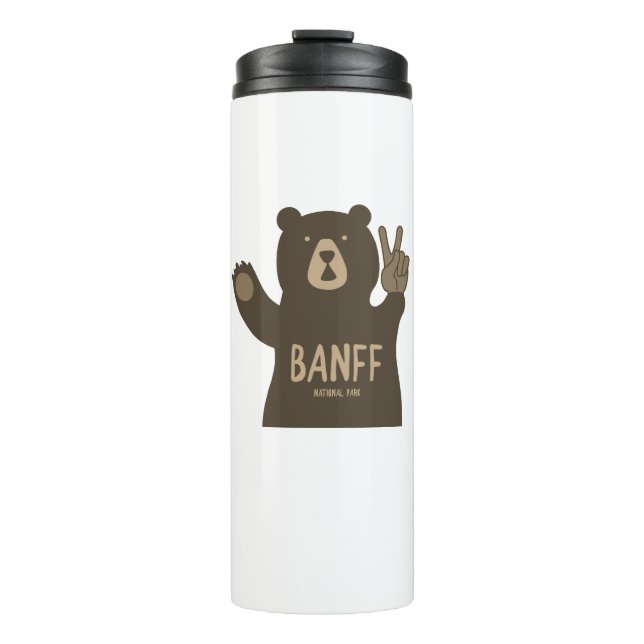 Termo Banff National Park Peace Bear (Anverso)