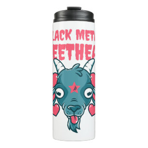 Termo Baphomet Cabeza de Cabra Adorable