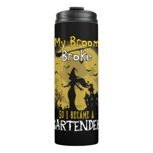 Termo Bartender Witch Halloween