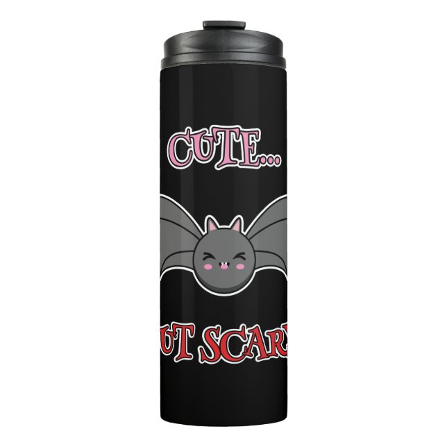 Termo Bat lindo pero asustado (Anverso)