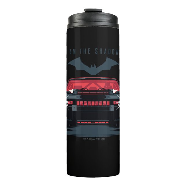 Termo Batman Batmobile - Yo soy las sombras (Anverso)