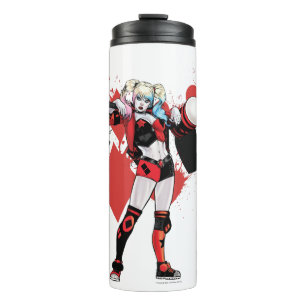 Termo Batman   Harley Quinn Hearts & Diamonds Splatter