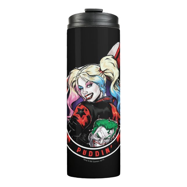 Termo Batman | Harley Quinn Winking Con Mallet (Anverso)