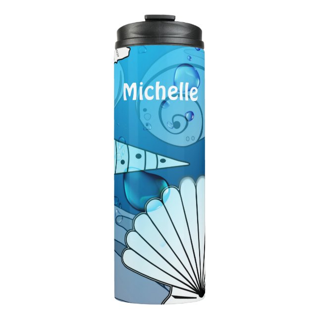 Termo Beach Ocean Seasheles Personalizado personalizado (Anverso)