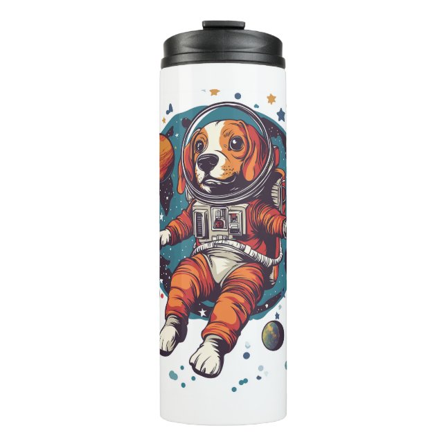 Termo Beagle astronauta - Perro del Explorador del espac (Anverso)