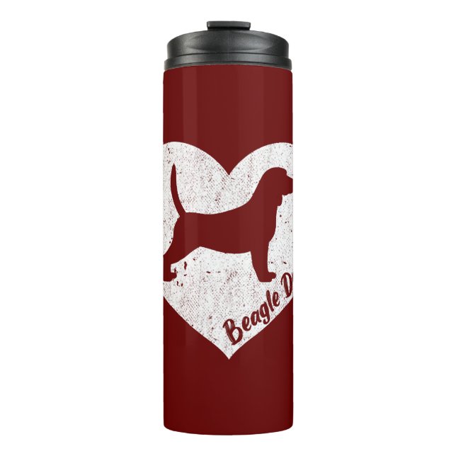 Termo Beagle Dad / Beagle Dog Lovers Fars Day (Anverso)