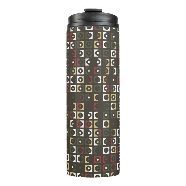 Termo Beautiful geometric pattern design abstract, art,  (Anverso)
