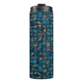 Termo Beautiful Patchwork "Look" in Dark Teal