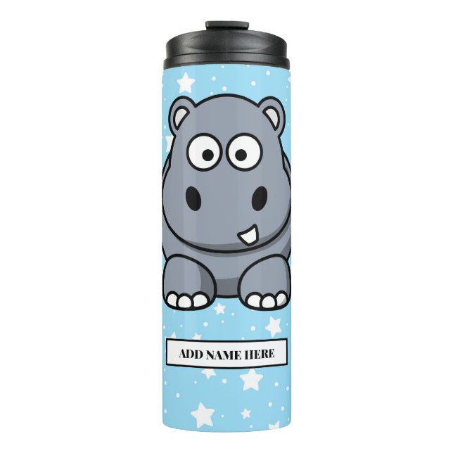 Termo Bebé cutáneo Tumblador térmico Hippo (Anverso)