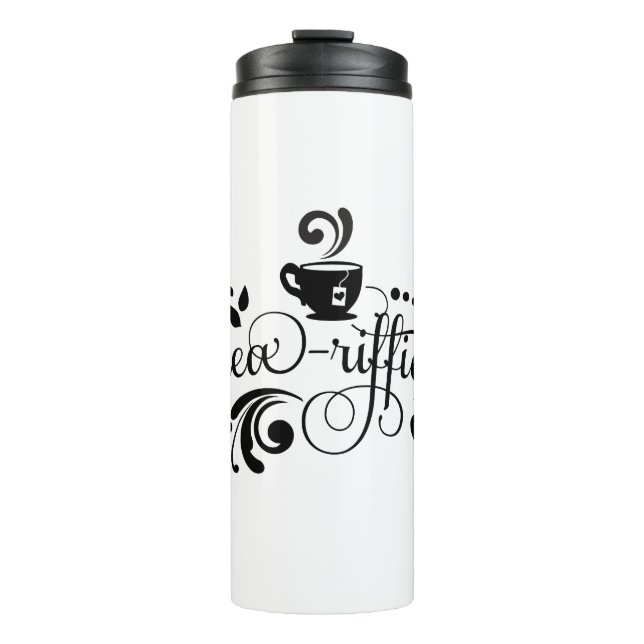 Termo Bebedor de Té, Regalo para Amante del Té (Anverso)