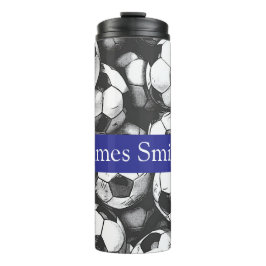 Termo Beber de fútbol personalizado