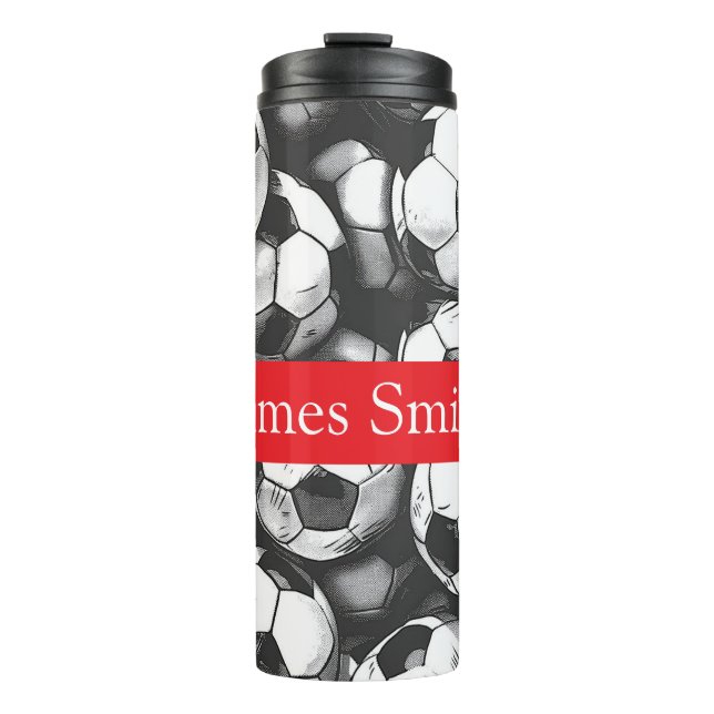 Termo Beber de fútbol personalizado (Anverso)