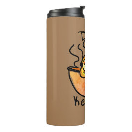 Termo Bebida caliente del café de la pereza