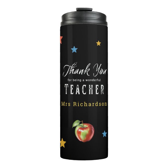 Termo Bebidas Calientes Personalizadas para Profesores A (Anverso)
