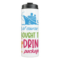 Bebidas de crucero con nombre personalizado