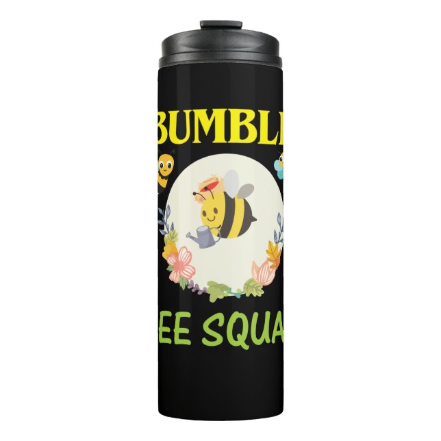 Termo Beekeeper Art Bumble Bee Squad (Anverso)