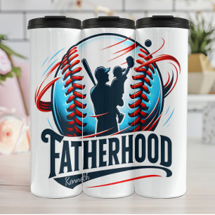 Termo Béisbol de la paternidad: Atrapando los sueños de 