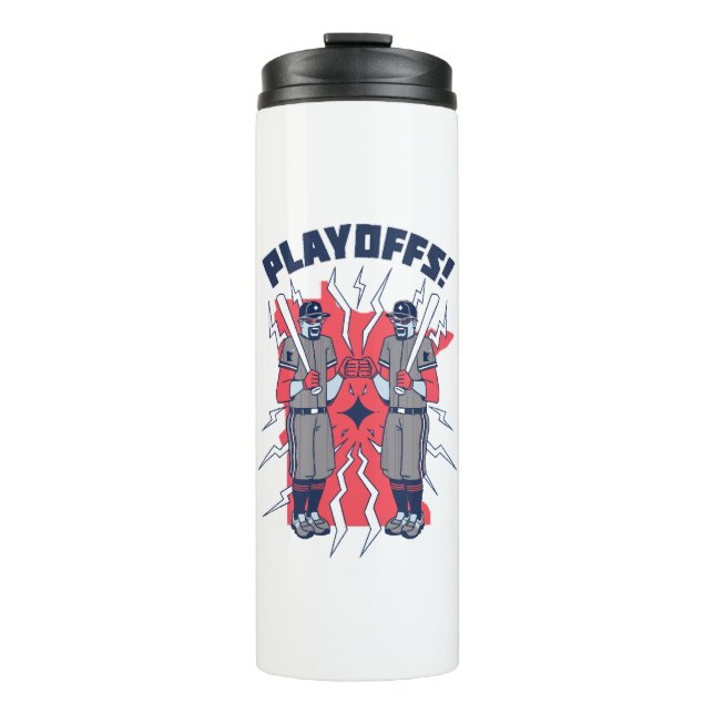 Termo Béisbol de playoffs de Minnesota (Anverso)