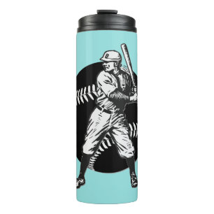 Termo Béisbol: Tumbler térmico vintage